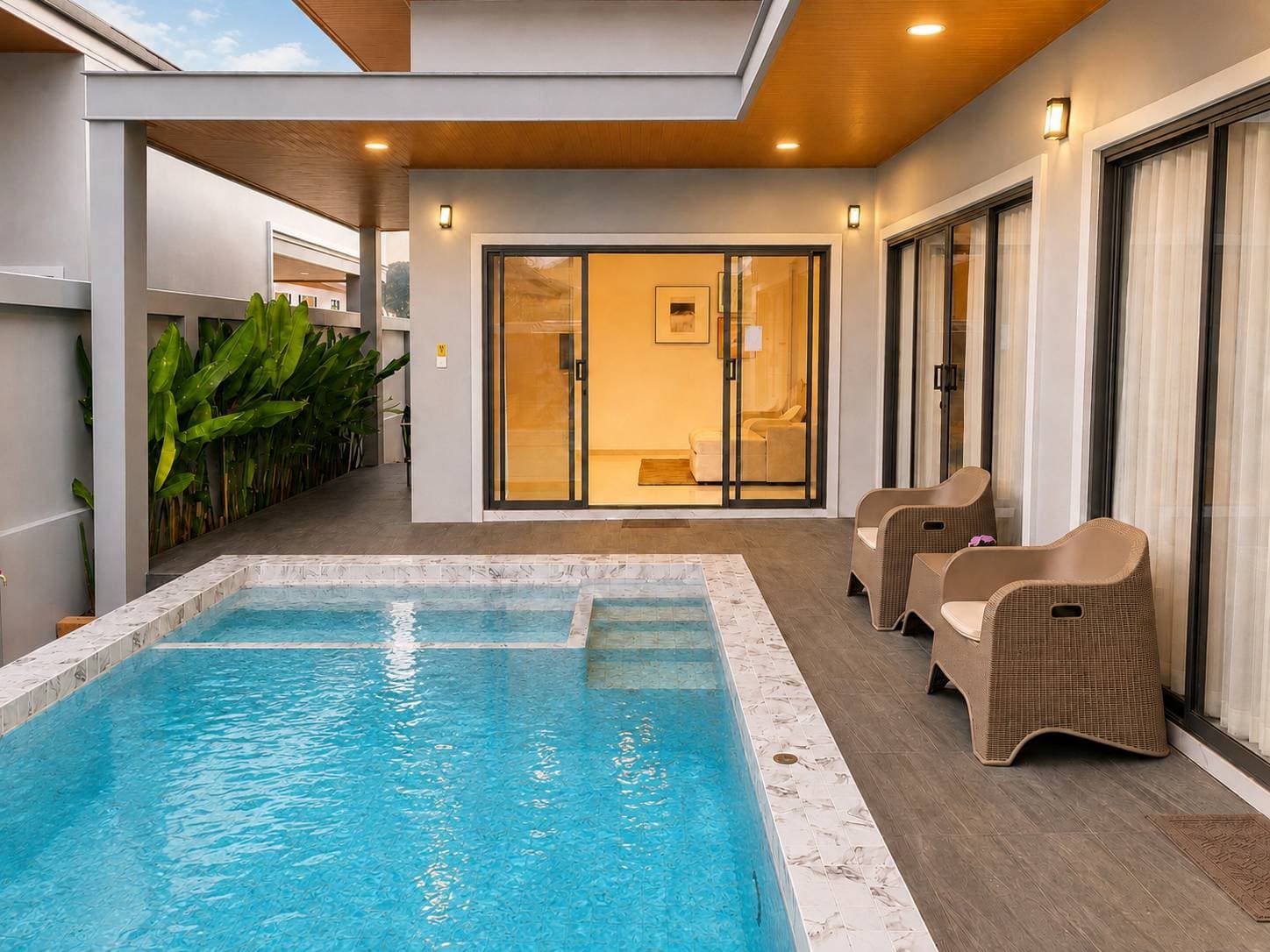 Modern Pool Villa